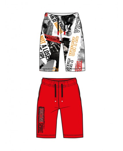 Шорты трикотажные для мальчиков, 2 шт в комплекте разноцветный