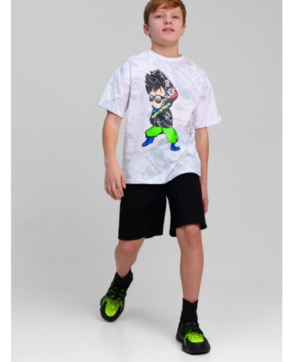 Ботинки для мальчиков черный,зеленый