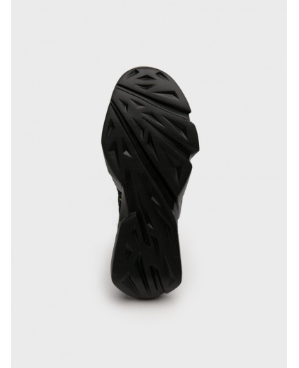 Ботинки для мальчиков черный,зеленый