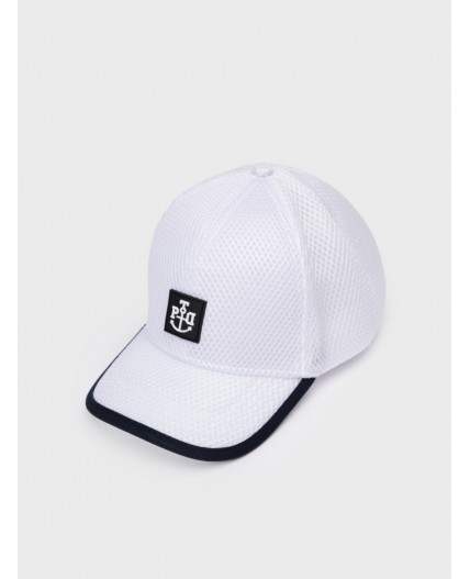 Кепка текстильная для мальчиков белый