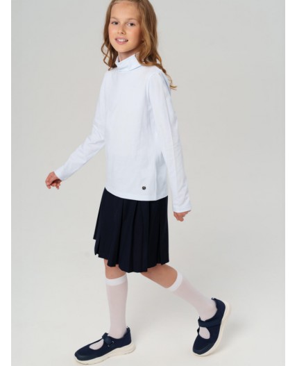 Водолазка трикотажная для девочки белый