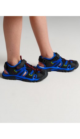 Сандалии для мальчиков черный,синий