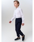 Сорочка текстильная для мальчиков (comfort fit) белый