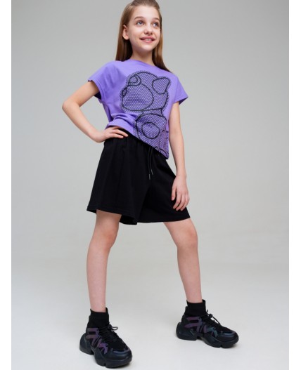 Ботинки для девочек черный