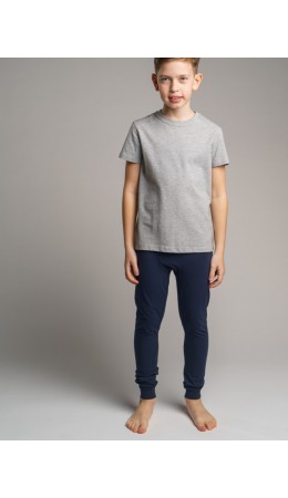 Брюки трикотажные для мальчиков (термо) для эпизодического использования синий