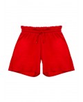 Шорты трикотажные для девочки красный