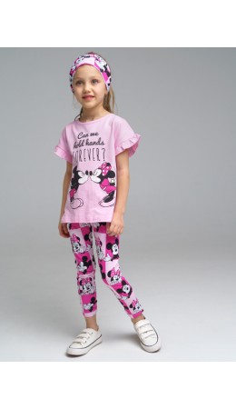 Леггинсы для девочки розовый