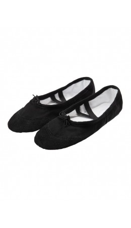 балетки для девочки черный