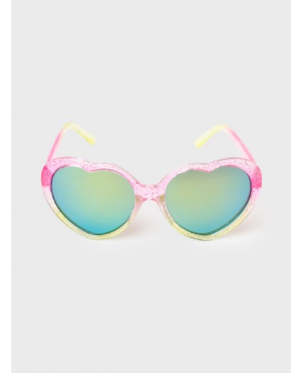 Солнцезащитные очки для девочки разноцветный