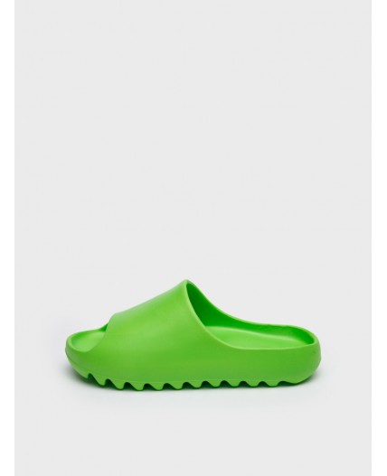 Сабо для мальчиков зеленый