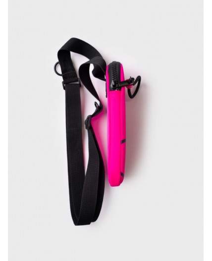 Сумка с чехлом для наушников розовый