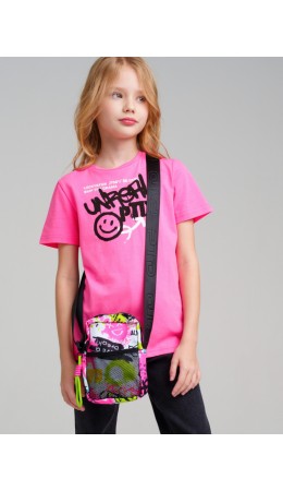 Сумка текстильная для девочек разноцветный