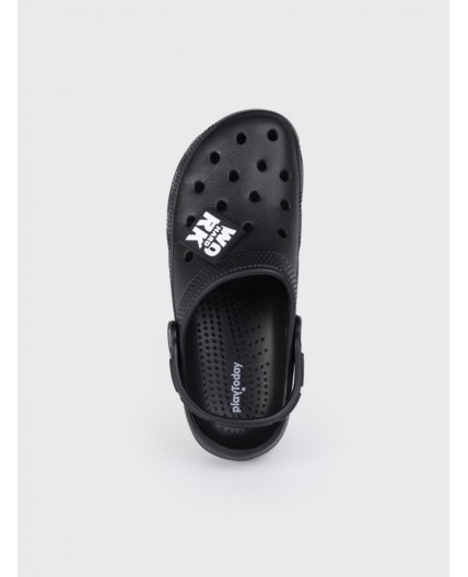 Сабо для мальчиков черный