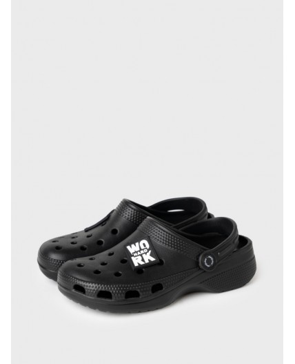 Сабо для мальчиков черный