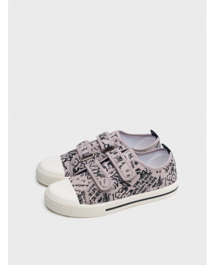 Полуботинки для мальчиков серый,черный