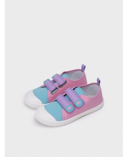 Полуботинки для девочек разноцветный