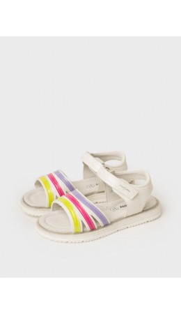Сандалии для девочек разноцветный