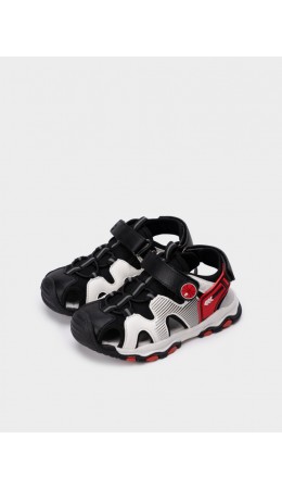 Сандалии для мальчиков белый,черный,красный