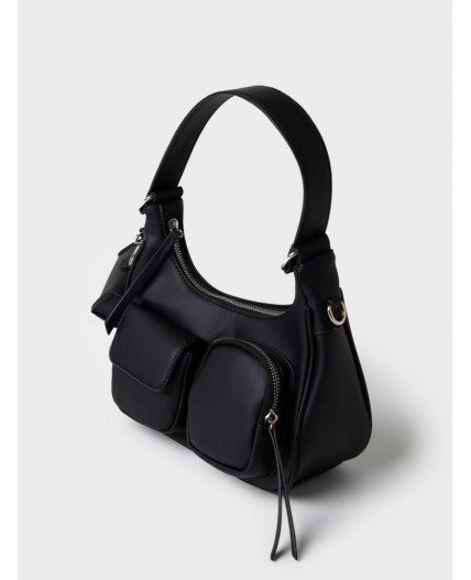 Сумка с чехлом для наушников черный