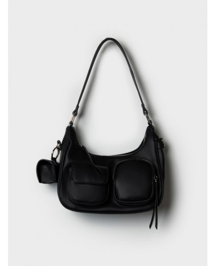 Сумка с чехлом для наушников черный