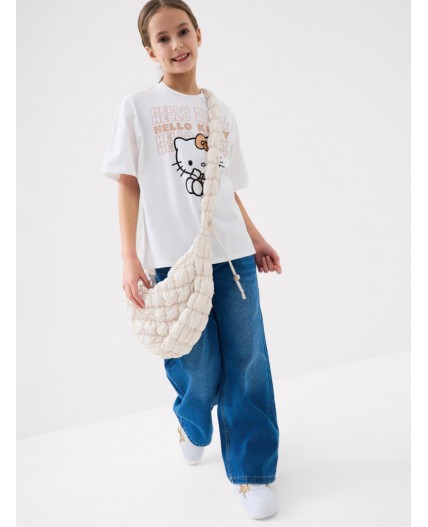 Сумка для девочек молочный