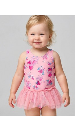 Купальник детский трикотажный для девочек multicolor