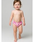 Плавки детские трикотажные на памперс для девочек multicolor