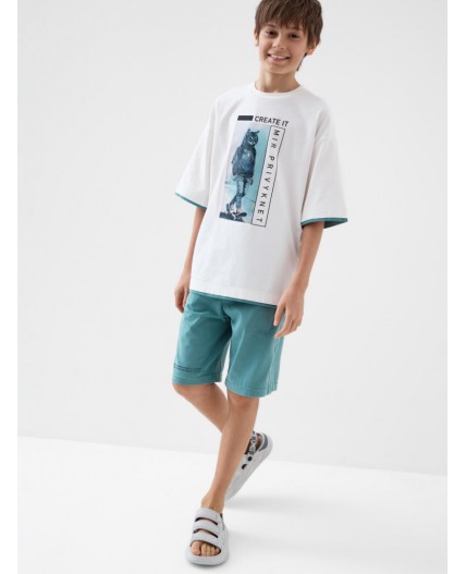 Сабо для мальчиков серый