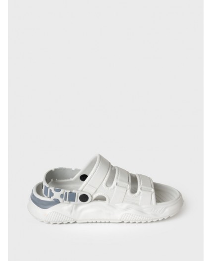 Сабо для мальчиков серый