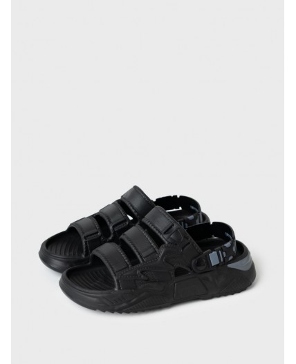 Сабо для мальчиков черный