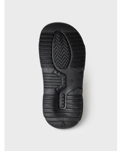 Сабо для мальчиков черный