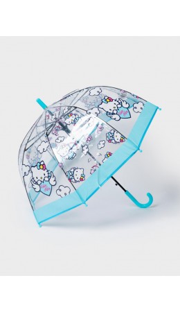 Зонт-трость для девочек разноцветный