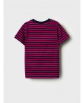 Фуфайка трикотажная для мальчиков (футболка) dark blue, crimson