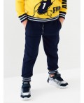 Брюки трикотажные для мальчиков dark blue
