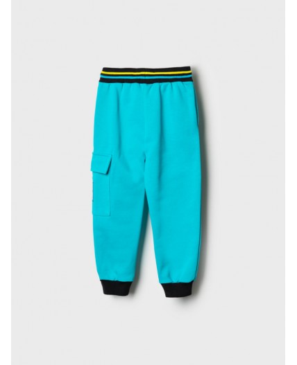 Брюки трикотажные для мальчиков turquoise