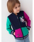 Толстовка трикотажная для мальчиков dark blue, green, crimson