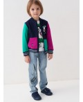 Толстовка трикотажная для мальчиков dark blue, green, crimson