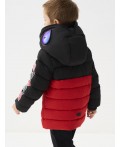 Куртка текстильная с полиуретановым покрытием для мальчиков white, black, red