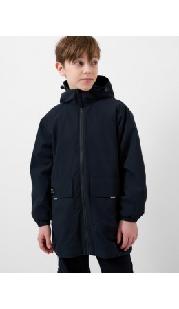 Плащ текстильный с полиуретановым покрытием для мальчиков black