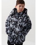 Куртка текстильная с полиуретановым покрытием для мальчиков black, grey, light grey