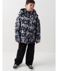 Куртка текстильная с полиуретановым покрытием для мальчиков black, grey, light grey