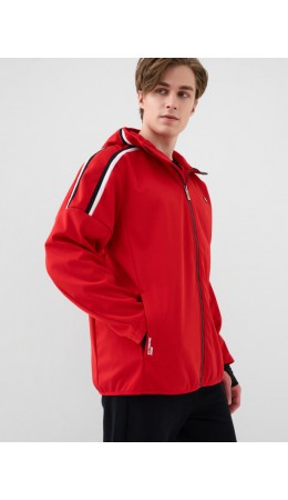 Куртка текстильная с полиуретановым покрытием для мужчин white, black, red