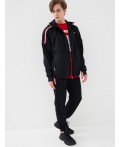 Куртка текстильная с полиуретановым покрытием для мужчин black, white, red