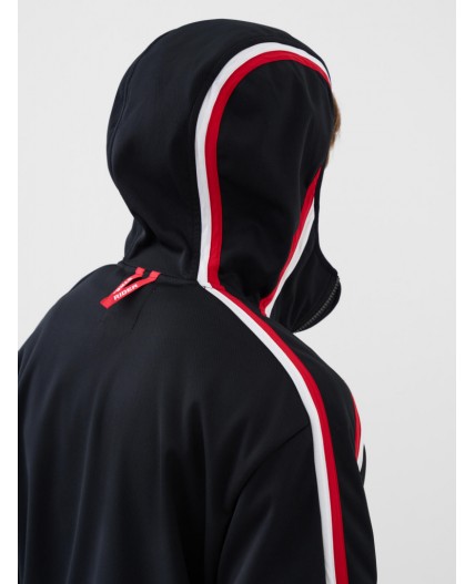 Куртка текстильная с полиуретановым покрытием для мужчин black, white, red