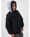 Куртка текстильная с полиуретановым покрытием для мальчиков grey, black