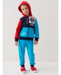 Брюки трикотажные для мальчиков bright blue