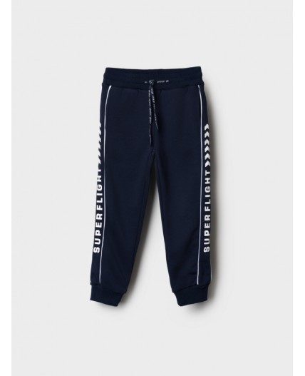 Брюки трикотажные для мальчиков dark blue