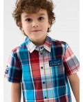 Рубашка трикотажная для мальчиков multicolor