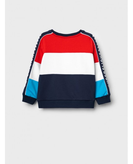 Толстовка трикотажная для мальчиков white, dark blue, red