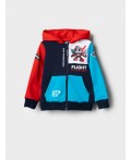 Толстовка трикотажная для мальчиков dark blue, red, bright blue